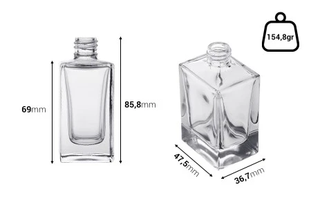 Staklena bočica za parfeme 50mL (PP18)-2