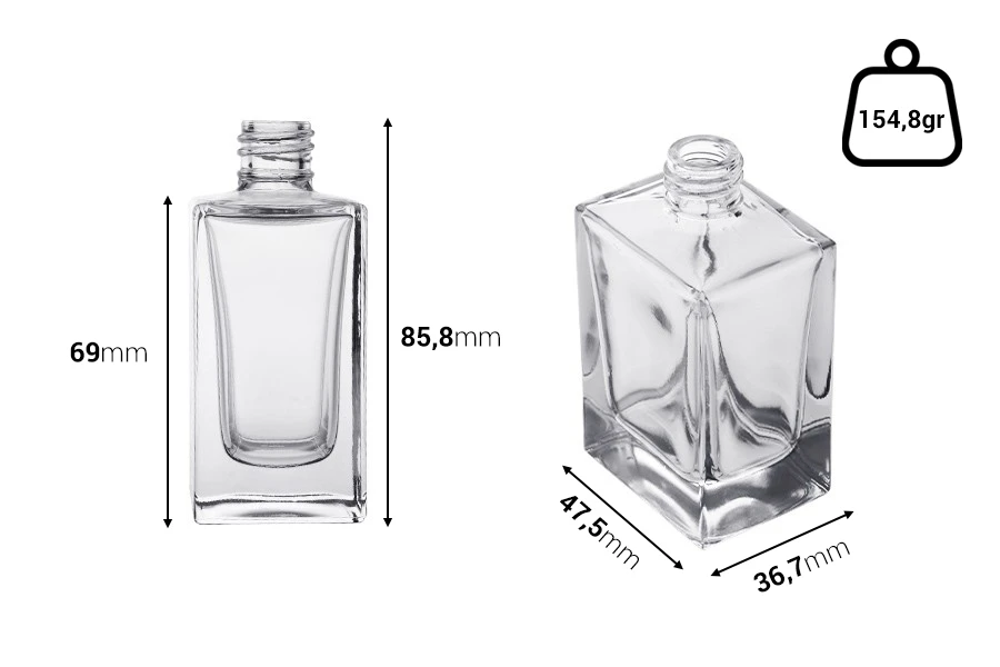 Staklena bočica za parfeme 50mL (PP18) Staklena bočica za parfeme 50mL (PP18)