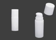 Airless plastična bela bočica 10mL za kreme - 12 kom Airless plastična bela bočica 10mL za kreme - 12 kom