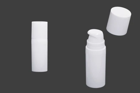 Airless plastična bela bočica 10mL za kreme - 12 kom-1