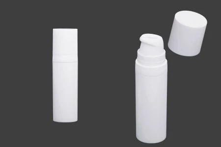 Airless plastična bela bočica 15mL za kreme - 12 kom-1