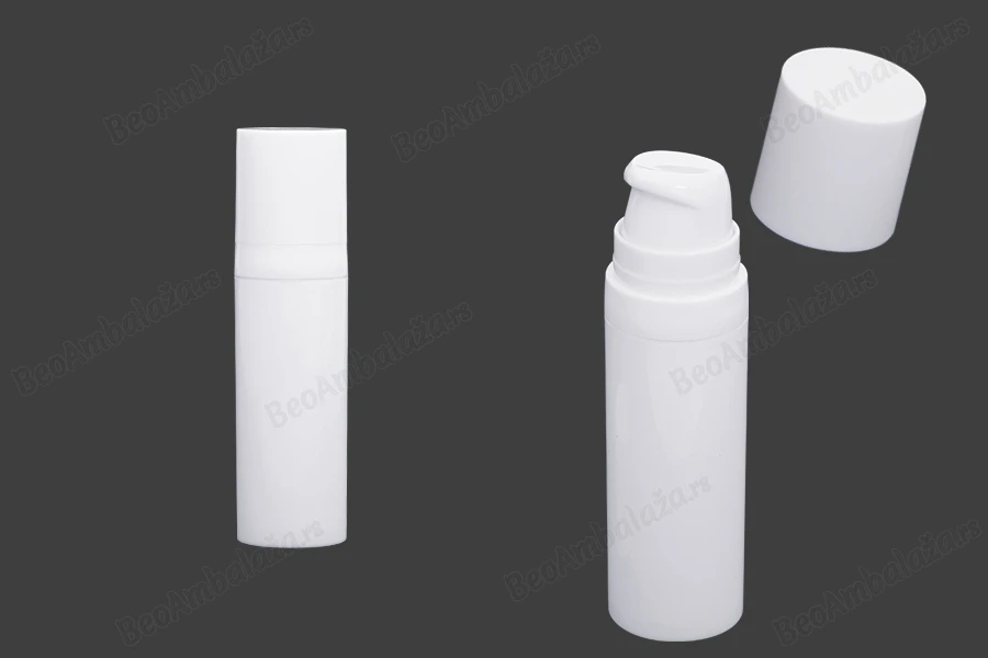 Airless plastična bela bočica 15mL za kreme - 12 kom-slika_proizvoda