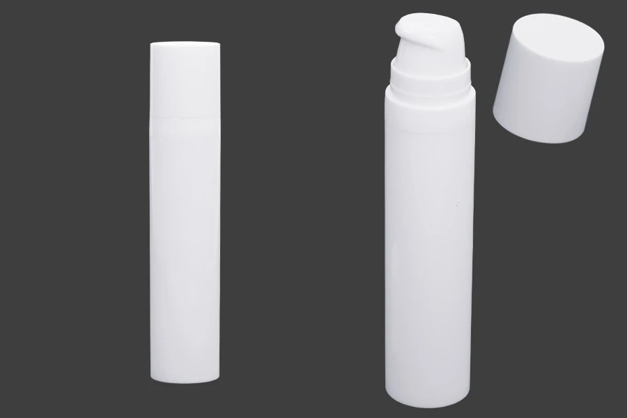 Airless plastična bela bočica 20mL za kreme - 12 kom Airless plastična bela bočica 20mL za kreme - 12 kom
