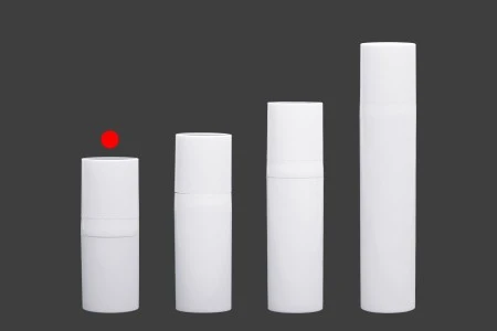 Airless plastična bela bočica 5mL za kreme - 12 kom-5