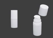 Airless plastična bela bočica 5mL za kreme - 12 kom