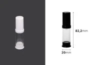 Airless akrilna bočica 5mL za kreme, u dve boje - 12 kom Airless akrilna bočica 5mL za kreme, u dve boje - 12 kom