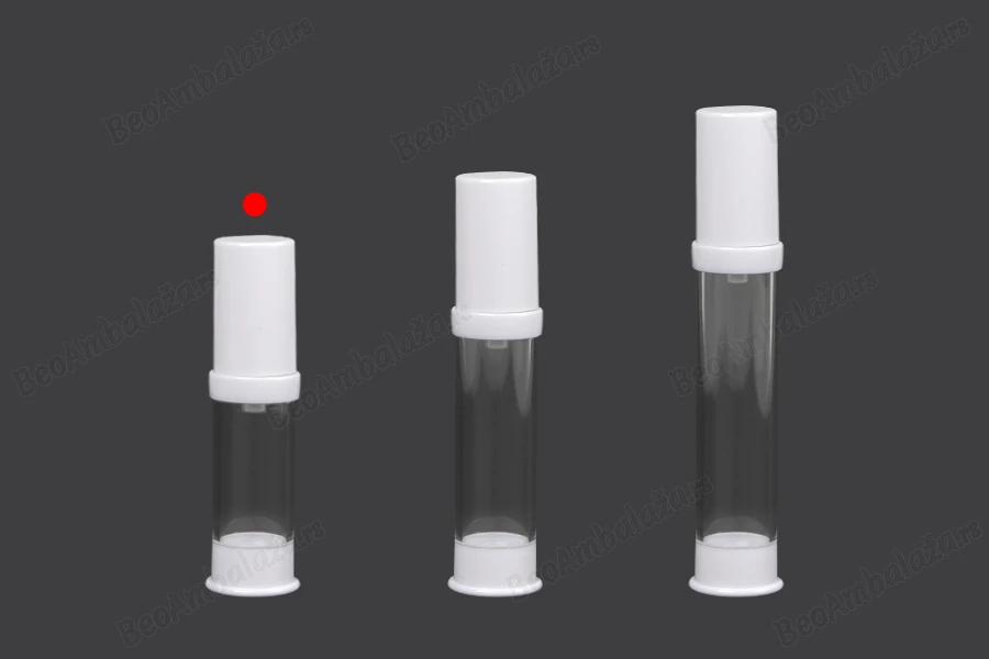 Airless akrilna bočica 5mL za kreme, u dve boje - 12 kom-grupa_slika
