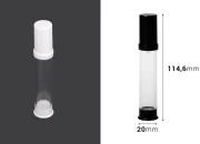 Airless akrilna bočica 15mL za kreme - 12 kom