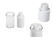 Airless bočica 15mL za kreme, plastična sa spoljašnjom akrilnom futrolom-grupa_slika