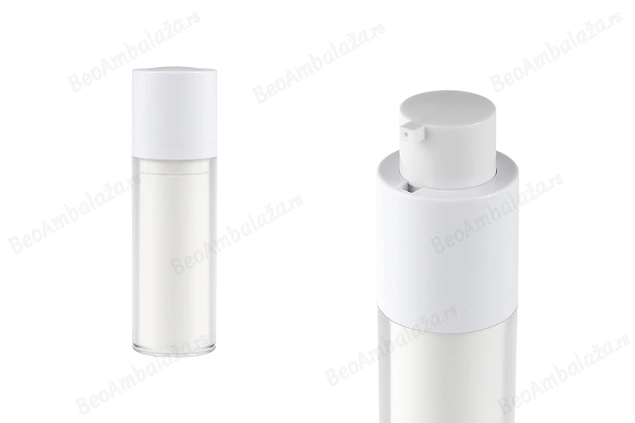 Airless bočica 30mL za kreme, plastična sa spoljašnjom akrilnom futrolom-slika_proizvoda