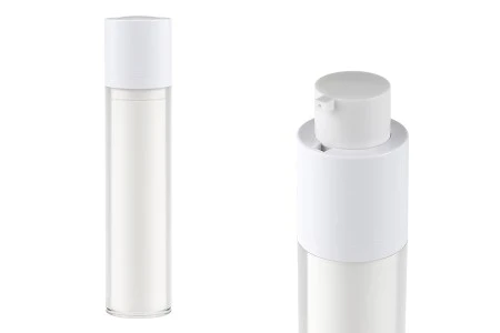Airless bočica 50mL za kreme, plastična sa spoljašnjom akrilnom futrolom-1