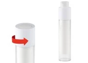 Airless bočica 50mL za kreme, plastična sa spoljašnjom akrilnom futrolom Airless bočica 50mL za kreme, plastična sa spoljašnjom akrilnom futrolom