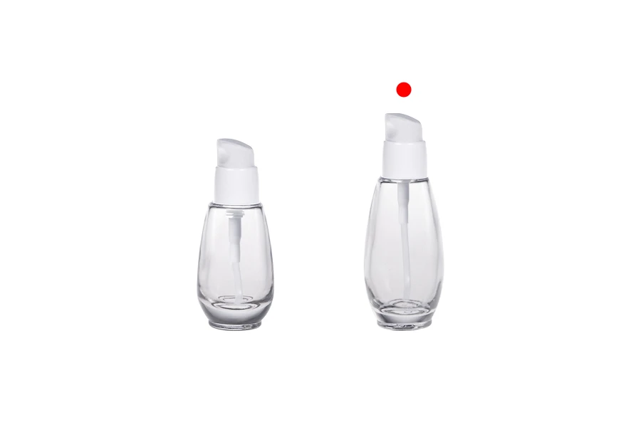 Staklena bočica 50mL sa belom plastičnom pumpicom PP18 Staklena bočica 50mL sa belom plastičnom pumpicom PP18