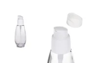 Staklena bočica 50mL sa belom plastičnom pumpicom PP18 Staklena bočica 50mL sa belom plastičnom pumpicom PP18