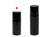 Airless crna plastična bočica 30mL za kreme - 12 kom Airless crna plastična bočica 30mL za kreme - 12 kom