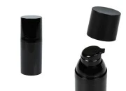 Airless crna plastična bočica 30mL za kreme - 12 kom Airless crna plastična bočica 30mL za kreme - 12 kom