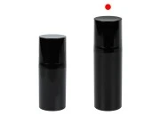 Airless crna plastična bočica 50mL za kreme - 12 kom-grupa_slika