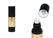Luksuzna Airless akrilna bočica 30mL sa aluminijumskom oblogom, pumpicom za kreme i zatvaračem