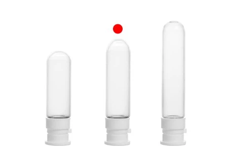 Staklena bočica 3mL sa plastičnim zatvaračem - 25 kom-3