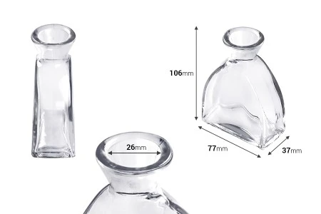 Staklena flašica 100mL bez zatvarača-2