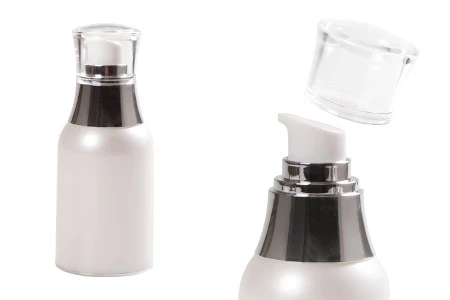 Airless bočica 50mL za kreme sa pumpicom i providnim zatvaračem-1