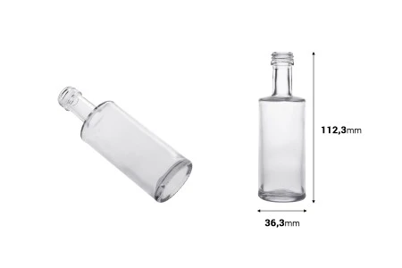 Providna staklena flašica 50mL (PP 18)-2