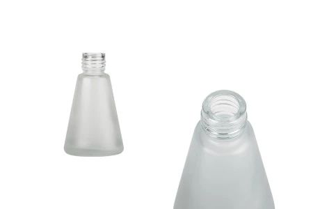 Staklena bočica od peskiranog stakla 30mL konusnog oblika, pogodna za osveživač prostora-1