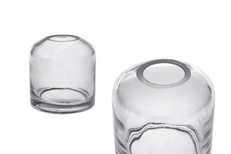 Staklena ukrasna vaza 250 mL, za osveživače prostora ili cveće-1