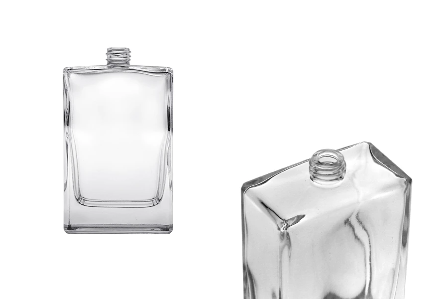 Staklena bočica za parfeme 100mL (15/400) pravougaonog oblika Staklena bočica za parfeme 100mL (15/400) pravougaonog oblika