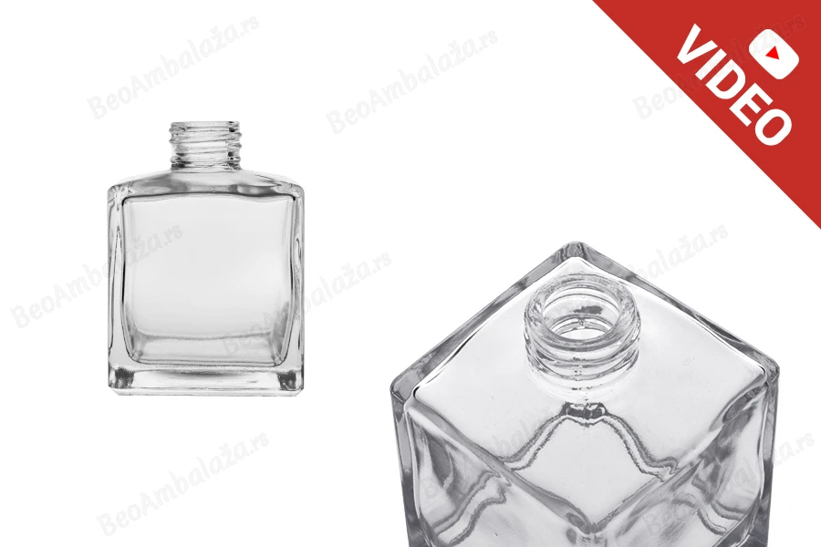 Staklena flaša četvrtasta 200 ml PP 28 – pogodna za osveživače prostora-slika_proizvoda