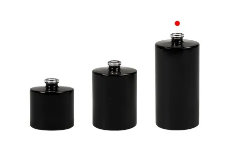 Okrugla flašica za parfem 100mL sa 15 mm „Crimp“ sigurnosnim zatvaranjem u beloj ili crnoj boji-6