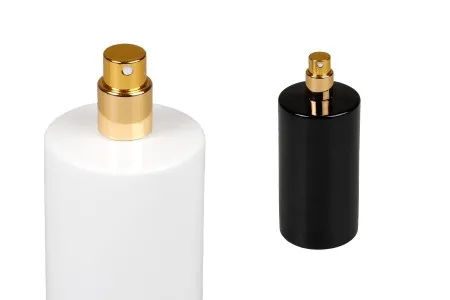 Okrugla flašica za parfem 100mL sa 15 mm „Crimp“ sigurnosnim zatvaranjem u beloj ili crnoj boji-8