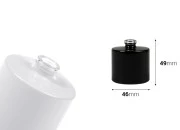 Okrugla flašica za parfem 30mL sa 15 mm „Crimp“ sigurnosnim zatvaranjem u beloj ili crnoj boji Okrugla flašica za parfem 30mL sa 15 mm „Crimp“ sigurnosnim zatvaranjem u beloj ili crnoj boji