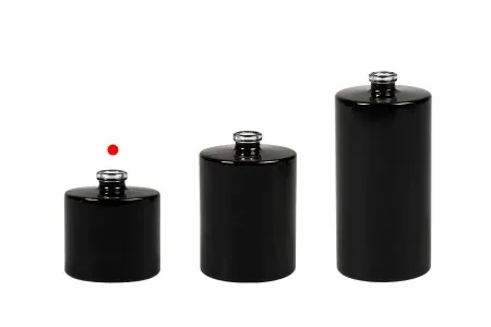 Okrugla flašica za parfem 30mL sa 15 mm „Crimp“ sigurnosnim zatvaranjem u beloj ili crnoj boji-5