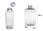 Providna plastična (PET) flaša 300 mL sa aluminijumskim zatvaračem - 6 kom-dimenzije_slike