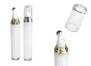 Cilindrična akrilna bočica 20mL za kozmetičku upotrebu, sa roll-on pumpicom i zatvaračem Cilindrična akrilna bočica 20mL za kozmetičku upotrebu, sa roll-on pumpicom i zatvaračem