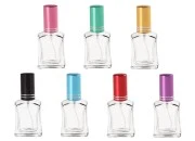 Staklena parfemska bočica 15 mL sa sprejom i aluminijumskim poklopcem u raznim bojama - 6 kom-slika_proizvoda