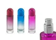 Staklena bočica za parfem 30mL, sa srebrnim sprejom