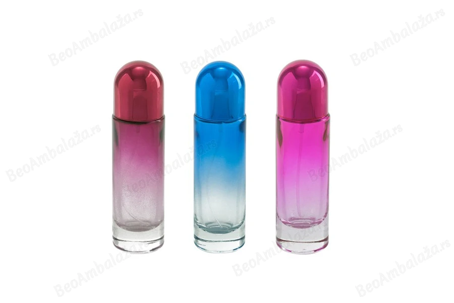 Staklena bočica za parfem 30mL, sa srebrnim sprejom-slika_proizvoda