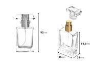 Bočica za parfeme staklena 30mL providna sa sprejom i poklopcem-dimenzije_slike