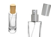Bočica za parfeme 30mL providna sa sprejom i aluminijumskim poklopcem