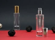 Bočica za parfeme 30mL providna sa sprejom i aluminijumskim poklopcem