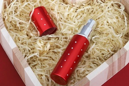 Staklena bočica 10mL sa sprejom u aluminijumskoj futroli u više boja, sa štrasom-5