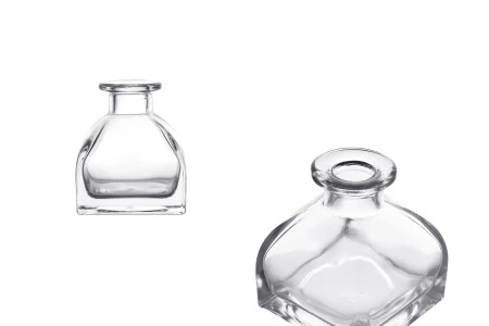 Staklena četvrtasta flašica od 50mL-1