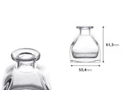 Staklena četvrtasta flašica od 50mL
