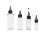 Plastična PET bočica 30mL sa crnim "unicorn" poklopcem za elektronsku cigaretu - 50 kom Plastična PET bočica 30mL sa crnim "unicorn" poklopcem za elektronsku cigaretu - 50 kom