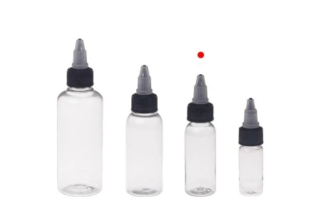 Plastična PET bočica 30mL sa crnim "unicorn" poklopcem za elektronsku cigaretu - 50 kom-5