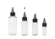 Plastična PET bočica 50mL sa crnim "unicorn" poklopcem za elektronsku cigaretu - 50 kom Plastična PET bočica 50mL sa crnim "unicorn" poklopcem za elektronsku cigaretu - 50 kom