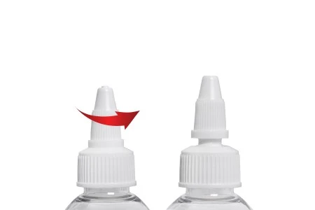 Flašica PET 100mL providna sa belim twist up zatvaračem "unicorn" za elektronske cigarete - 50 kom-5