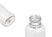 Flašica PET 100mL providna sa belim twist up zatvaračem "unicorn" za elektronske cigarete - 50 kom Flašica PET 100mL providna sa belim twist up zatvaračem "unicorn" za elektronske cigarete - 50 kom